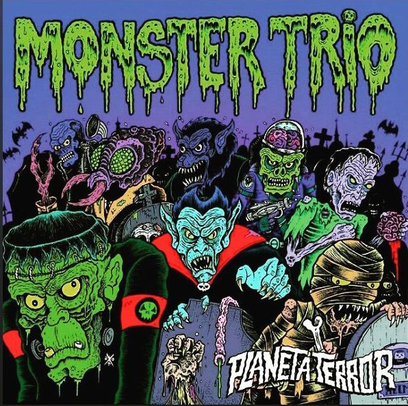 Novo album “Planeta Terror” da banda Monster Trio – Horror Punk carioca de qualidade!!